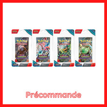 Charger l&#39;image dans la galerie, [Précommande] Booster Blister Pokémon EV06 [Mascarade Crépusculaire] - POKEMON FR - PokéSquad
