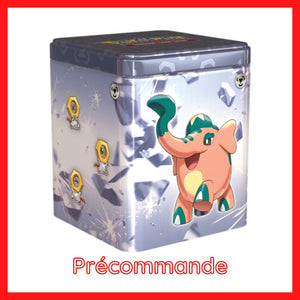 [Précommande] Tin Cube Mars 2024 - Psy, Acier, Dragon - POKEMON FR - Illustration au choix - PokéSquad