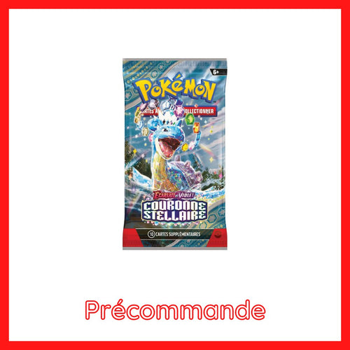 [Précommande] Booster Blister Pokémon EV07 [Couronne Stellaire] - POKEMON FR - PokéSquad