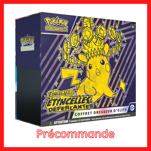 [Précommande] ETB - Coffret Dresseur d'Élite EV08 [Étincelles Déferlantes] - POKEMON FR - PokéSquad