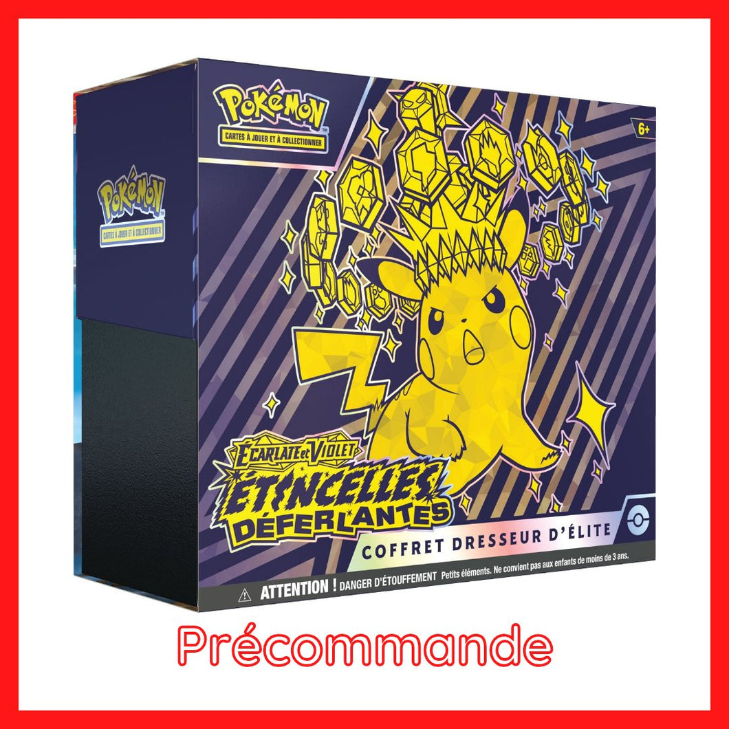 [Précommande] ETB - Coffret Dresseur d'Élite EV08 [Étincelles Déferlantes] - POKEMON FR - PokéSquad