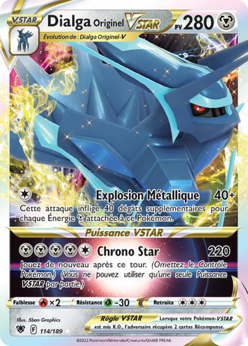 114/189 - Dialga Originel VSTAR - EB10 Astres Radieux - POKEMON FR - PokéSquad