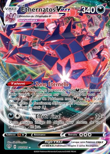 117/189 - Éthernatos VMAX - EB03 Ténèbres Embrasées - POKEMON FR - PokéSquad