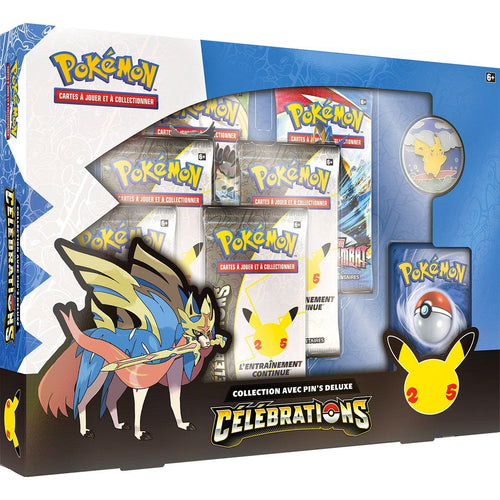 1x Coffret Zacian Célébrations 25 Ans - PokéSquad