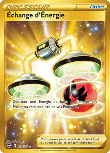 212/195 - Échange d'Énergie Gold - EB12 Tempête Argentée - POKEMON FR - PokéSquad