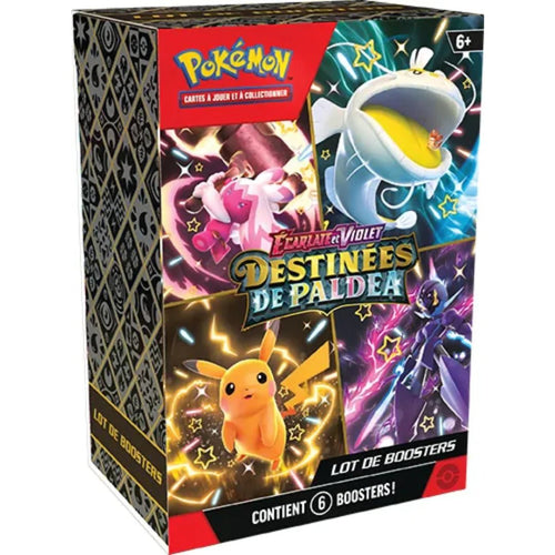 Bundle 6 Boosters - EV4.5 [Destinées de Paldea] - POKEMON FR - PokéSquad