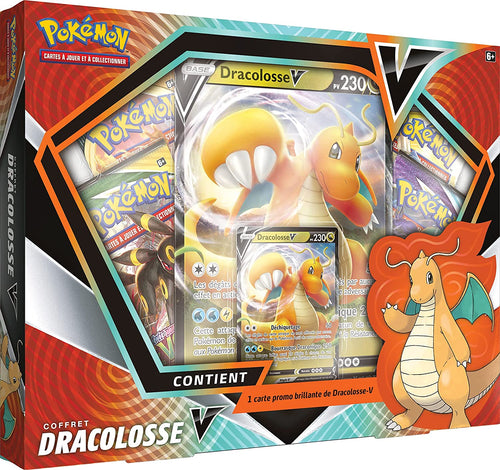 Coffret 4 Boosters - Dracolosse V - POKEMON FR - PokéSquad