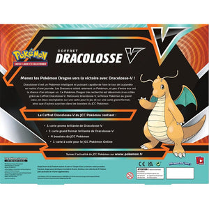 Coffret 4 Boosters - Dracolosse V - POKEMON FR - PokéSquad
