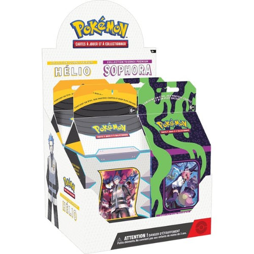 Coffret 7 Boosters - Collection Tournoi Premium - Hélio & Sophora - POKEMON FR - PokéSquad
