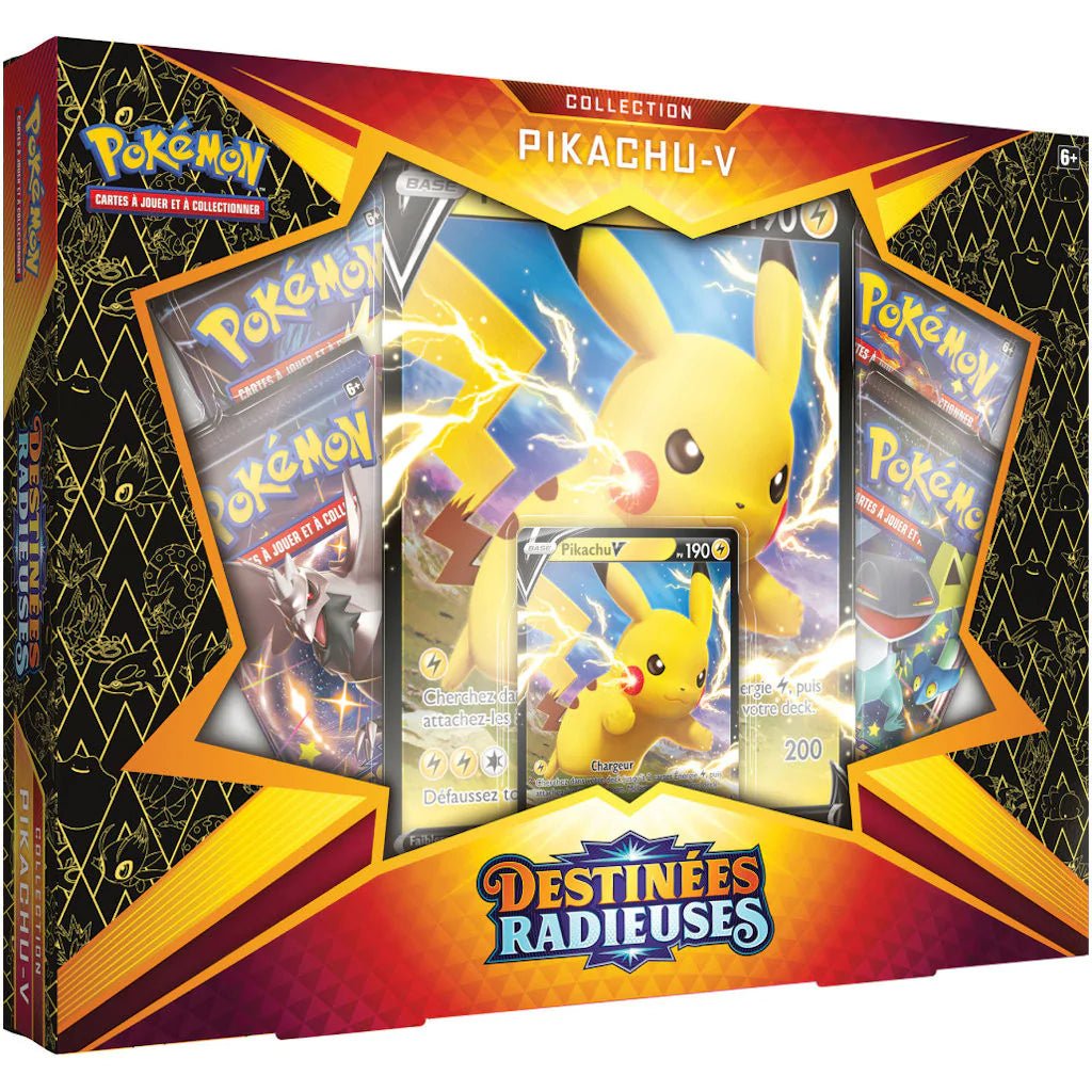 Coffret Pikachu V Collection - EB4.5 [Destinées Radieuses] POKEMON FR - PokéSquad