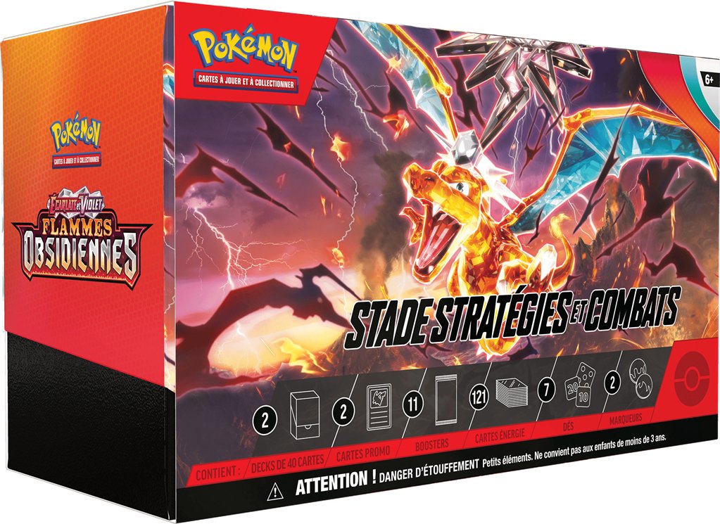 Coffret Stade Stratégies et Combats EV03 [Flammes Obsidiennes] - POKEMON FR - PokéSquad