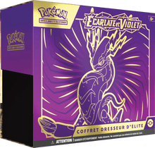 Lade das Bild in den Galerie-Viewer, ETB - Coffret Dresseur d’Élite EV01 [Écarlate et Violet] Koraidon/Miraidon - POKEMON FR - PokéSquad
