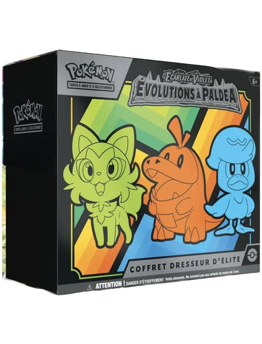 ETB - Coffret Dresseur d’Élite EV02 [Évolutions à Paldea] - POKEMON FR - PokéSquad