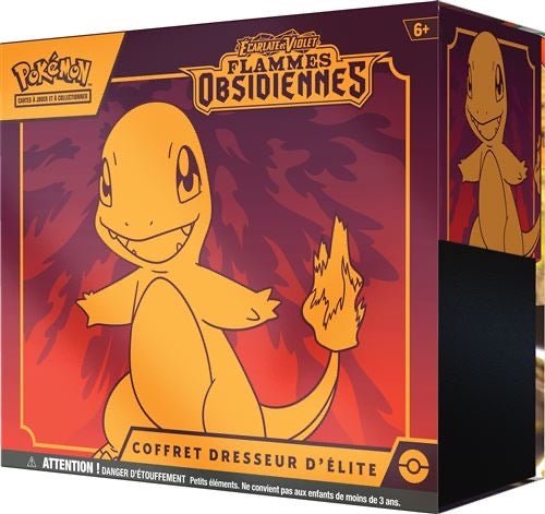 ETB - Coffret Dresseur d’Élite EV03 [Flammes Obsidiennes] - POKEMON FR - PokéSquad