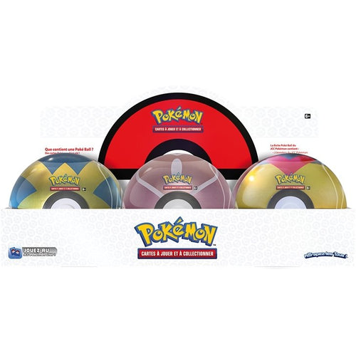 Pokéball Tin Été 2022 - POKEMON FR - Version au choix - PokéSquad