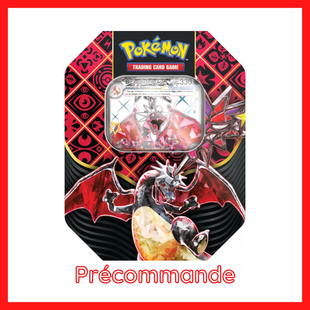 Pokébox Dracaufeu - Fort-Ivoire - Roue-de-Fer : Destinées de Paldéa Pokémon  - EV4.5 [FR]