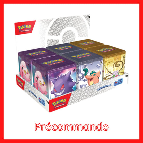 [Précommande] Tin Cube Mars 2024 - Psy, Acier, Dragon - POKEMON FR - Illustration au choix - PokéSquad
