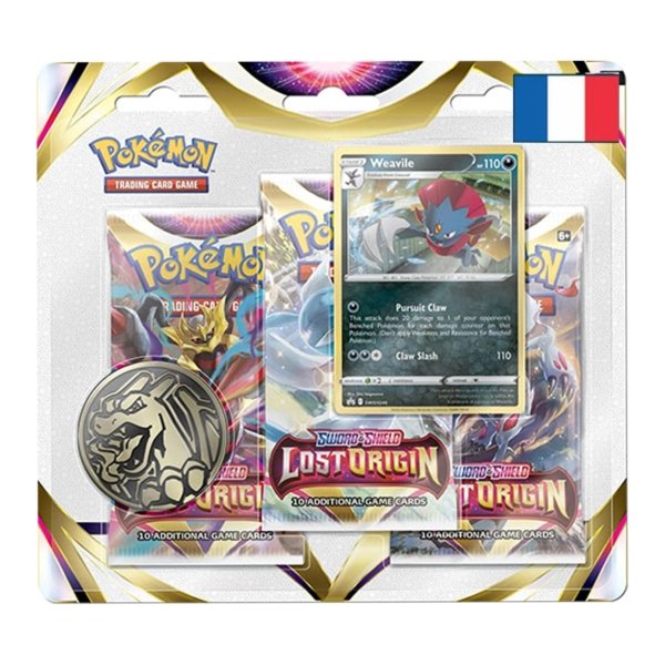 Tripack - 3 Boosters EB11 [Origine Perdue] POKEMON FR - Illustration Dimoret - PokéSquad